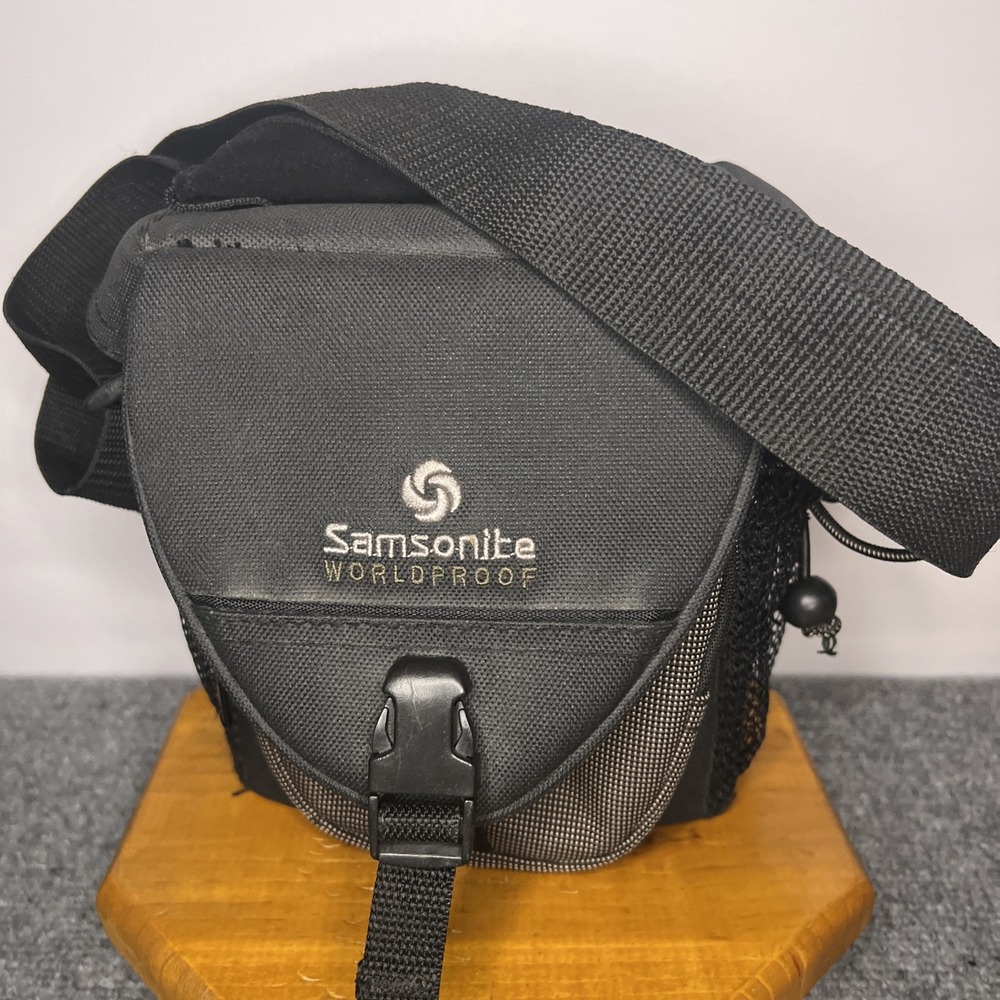 Samsonite WorldProof Camera Case Carrying Bag Padded w‎ Adjustable Compartments